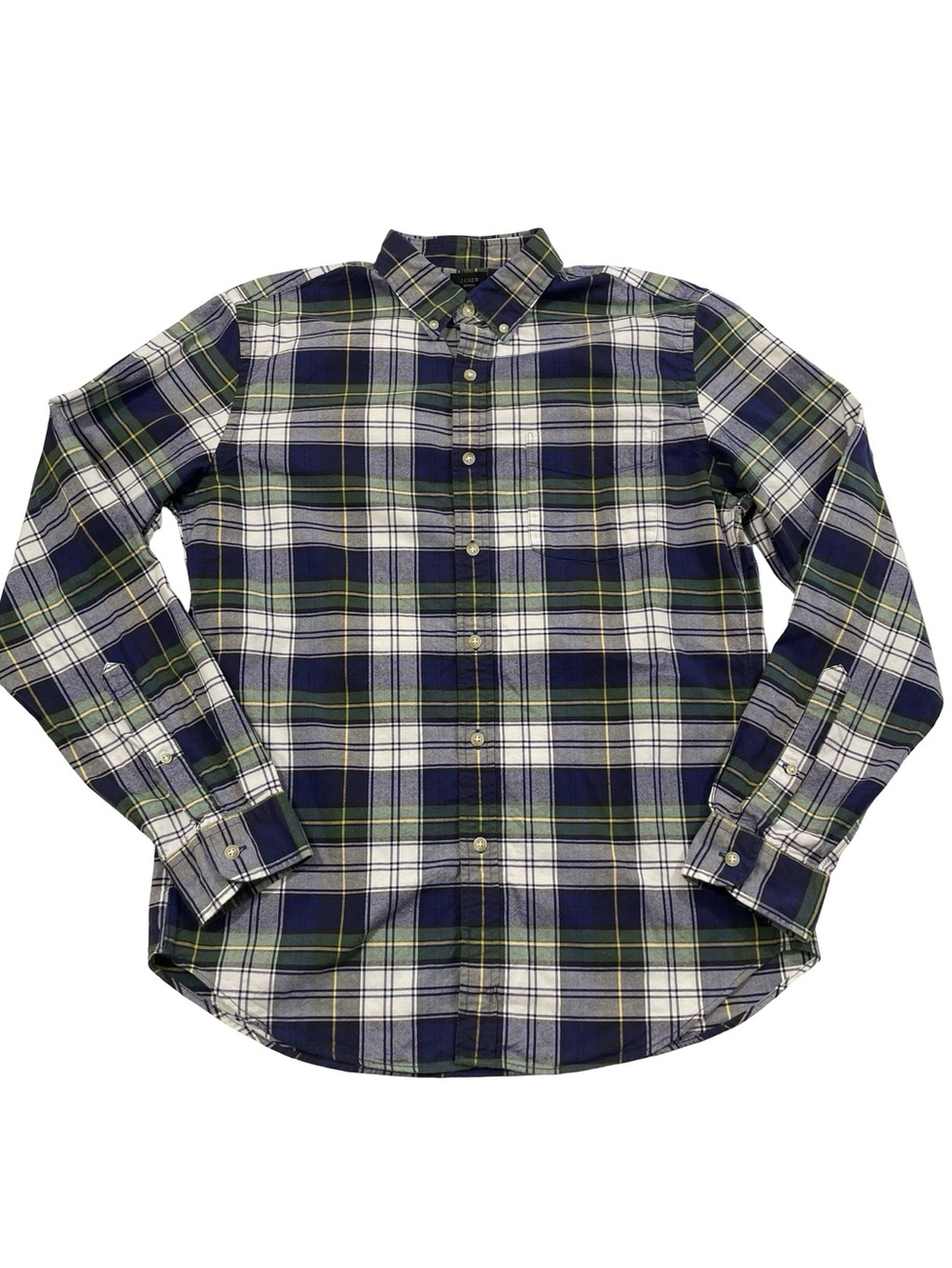 J.Crew Plaid Button Down Long Sleeve Shirt Size M (Retail $60+)